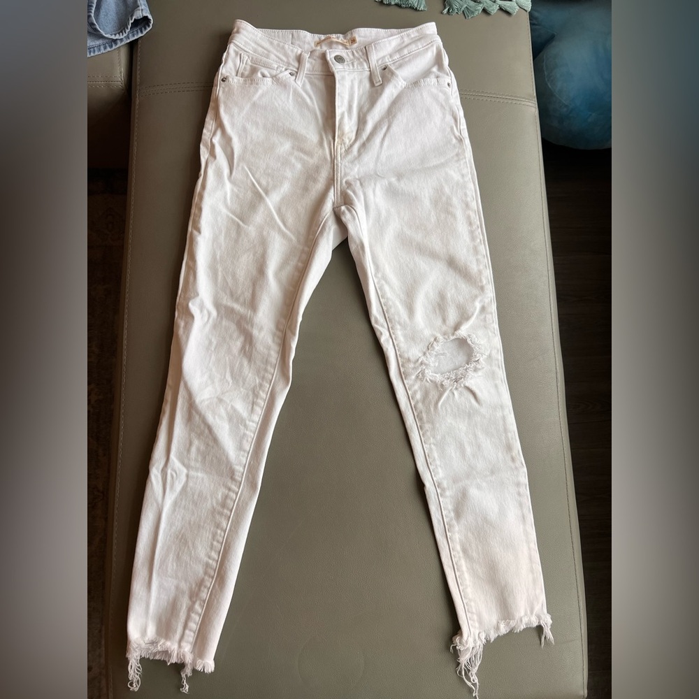 Levi's Women's Skinny Jeans - White
